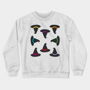 Witch Hats Colors - Halloween Lover Sticker pack Crewneck Sweatshirt